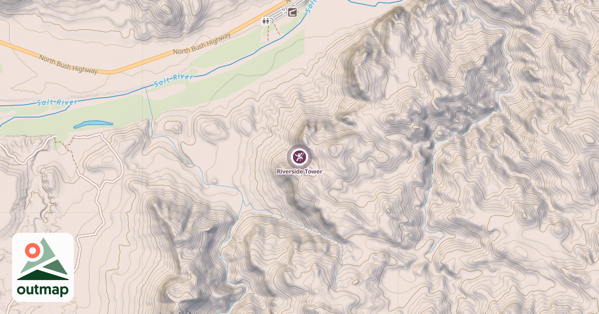 Map of Riverside Tower