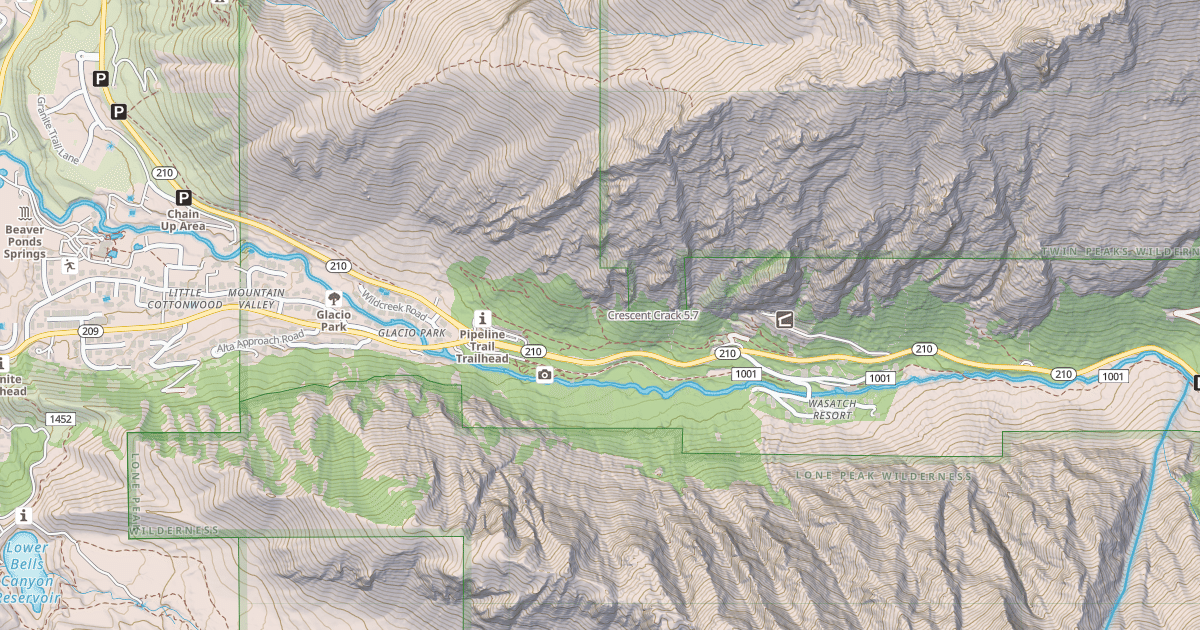 Map preview of Crescent Crack
