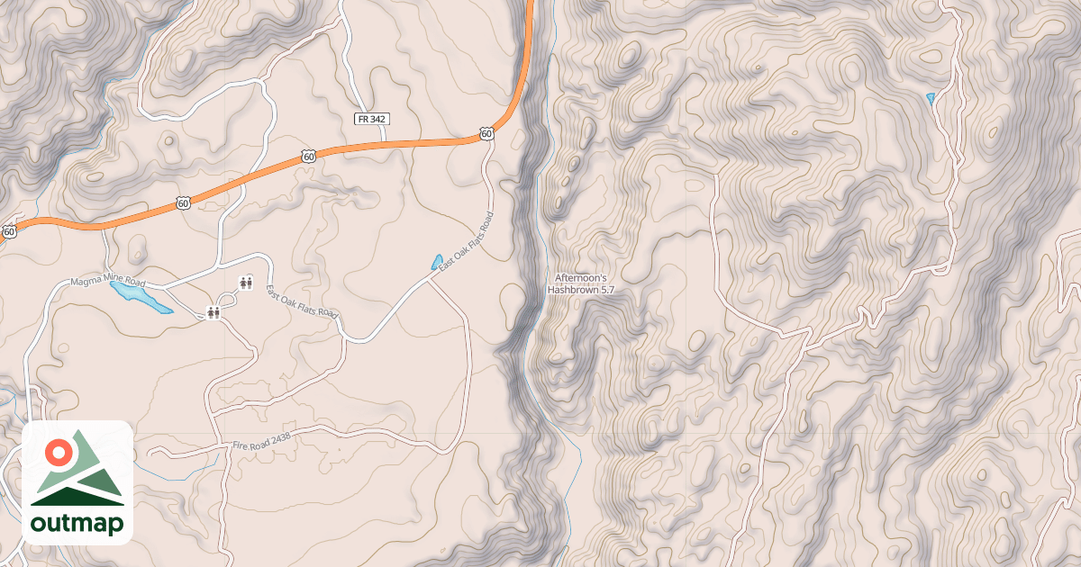 Map of Afternoon's Hashbrown