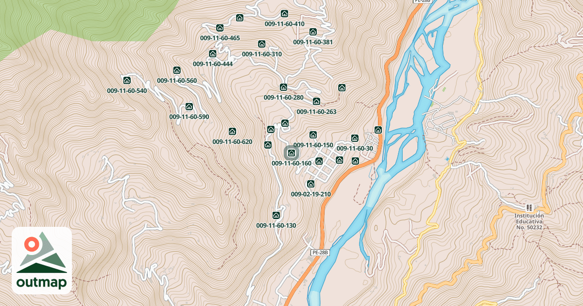 Map of 009-11-60-160
