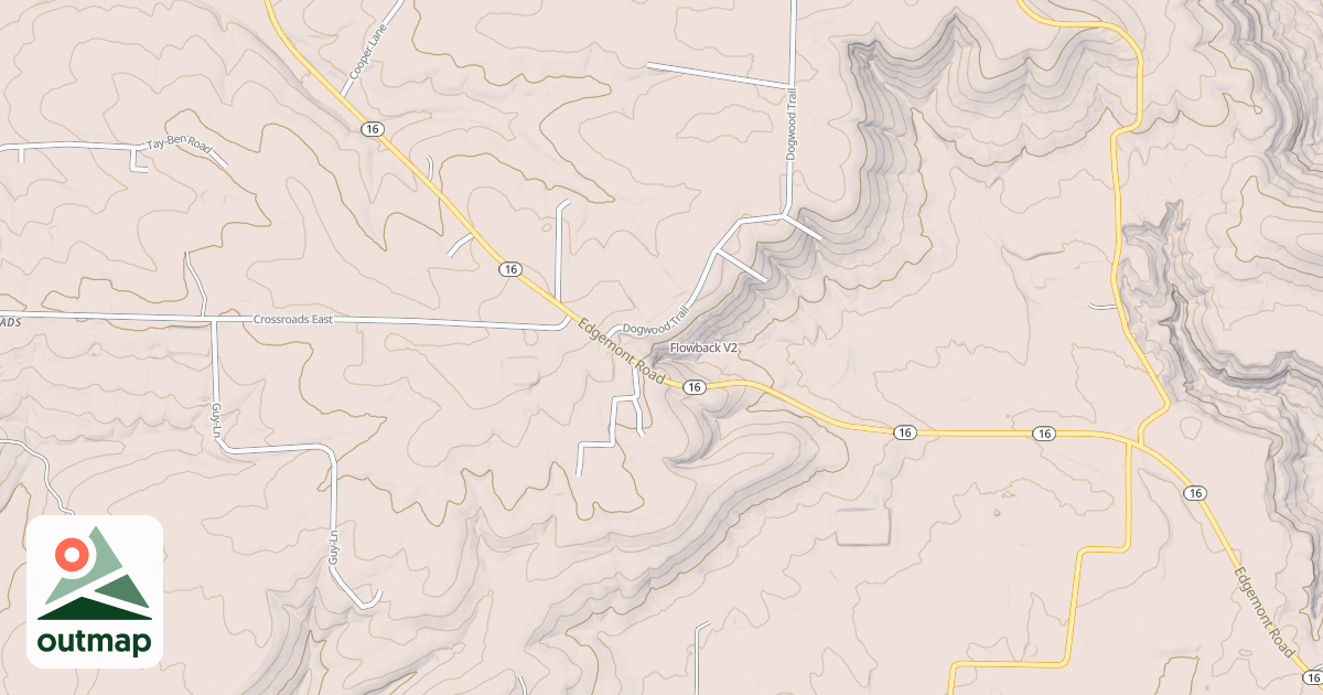 Map of Flowback in Cleburne