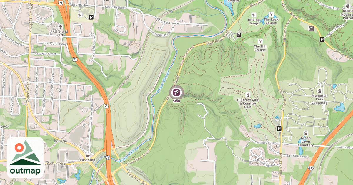 Map of Slab