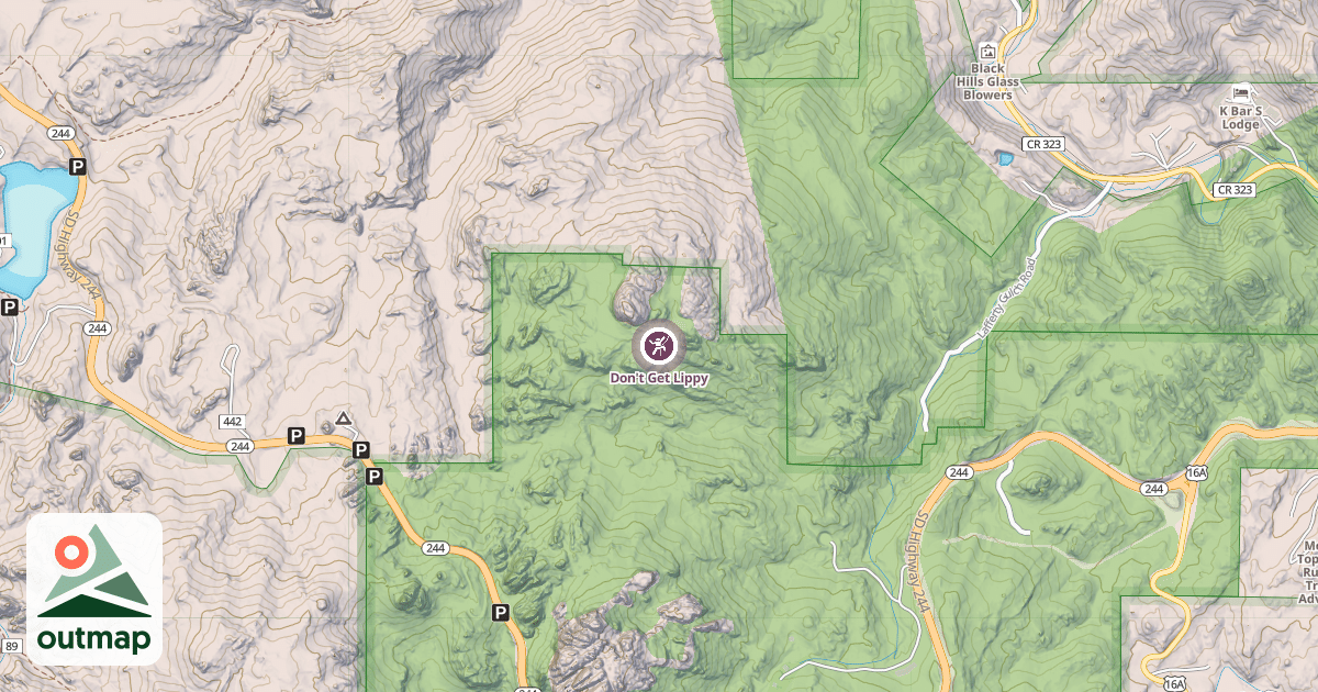Map of Don't Get Lippy