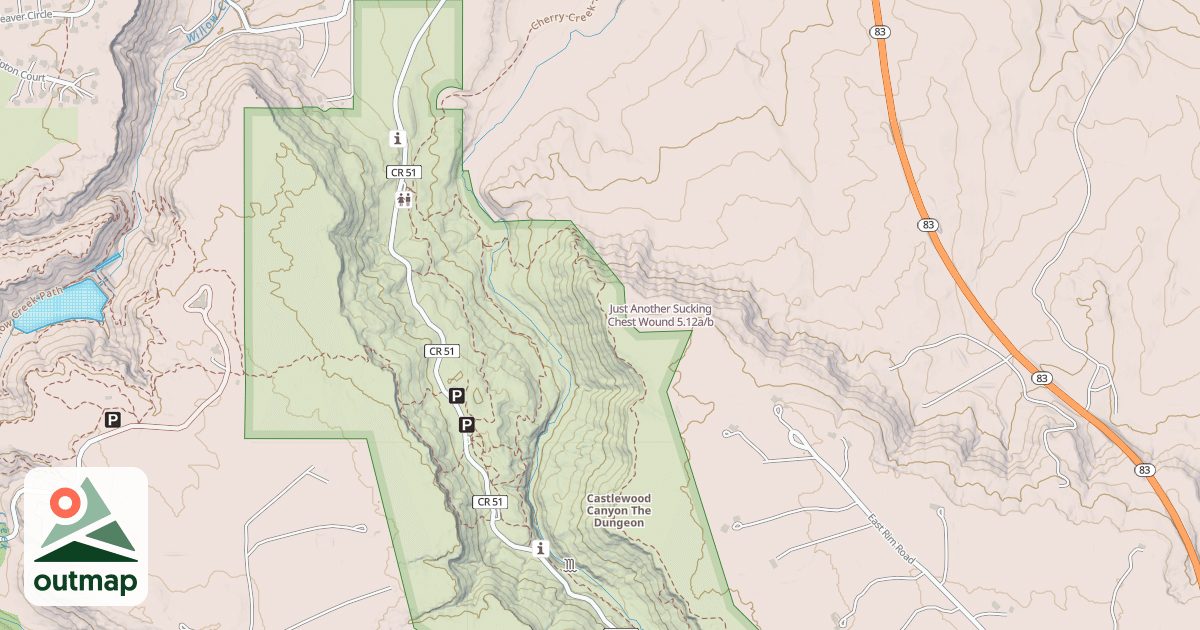 Map of Just Another Sucking Chest Wound