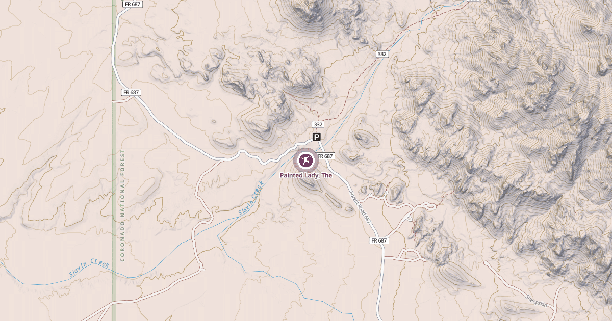 Map preview of Painted Lady, The