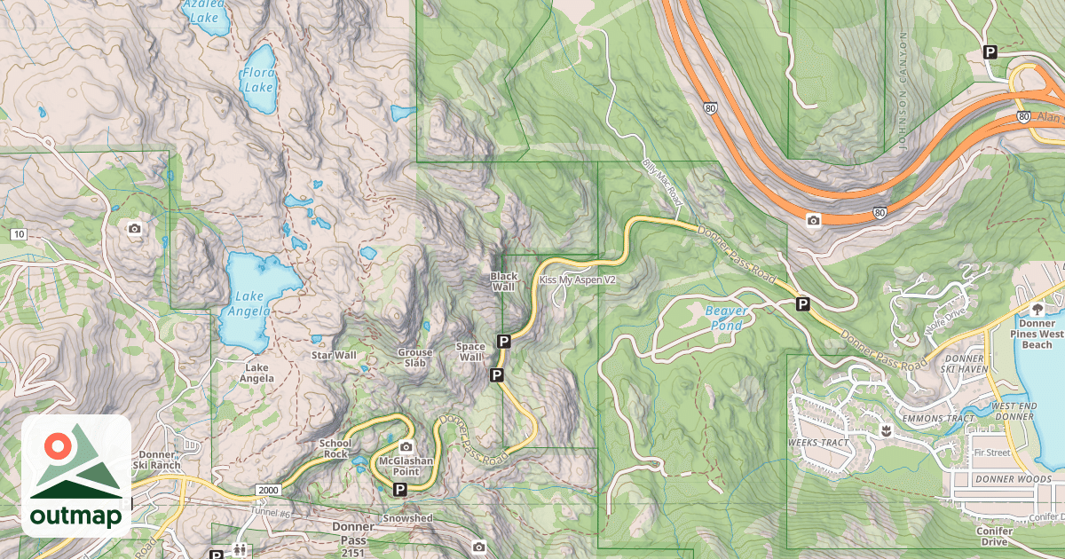 Map of Kiss My Aspen