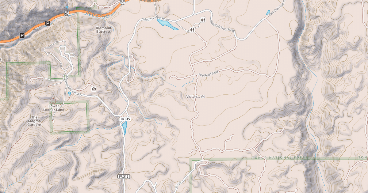 Map preview of Visitors...