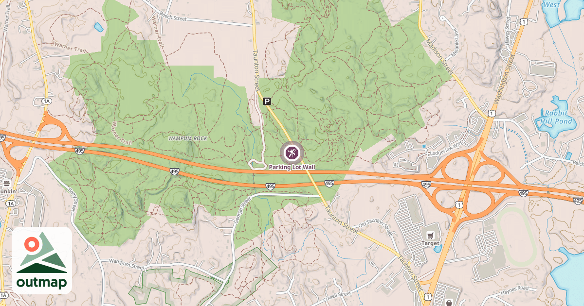 Map of Parking Lot Wall