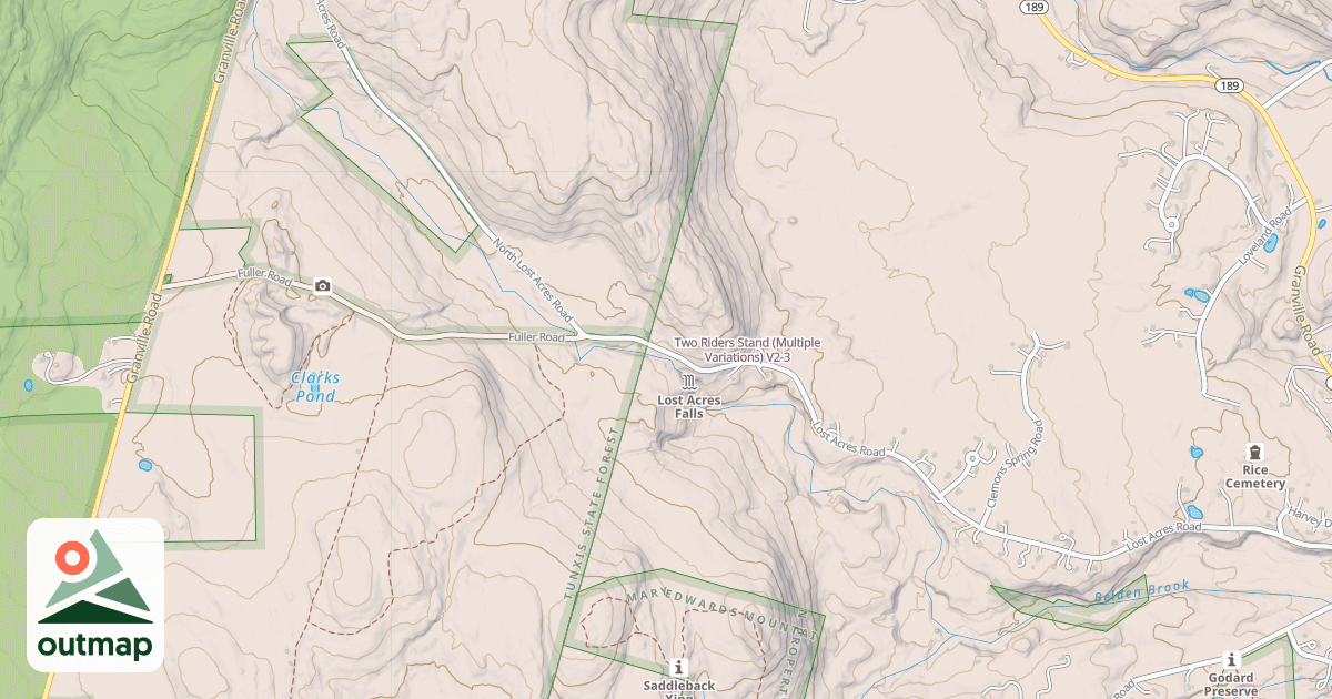 Map of Two Riders Stand (Multiple Variations)