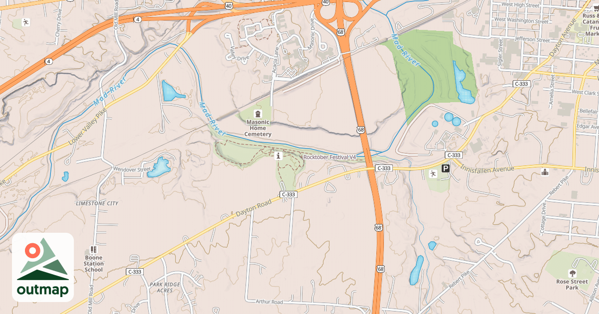 Map of Rocktober Festival