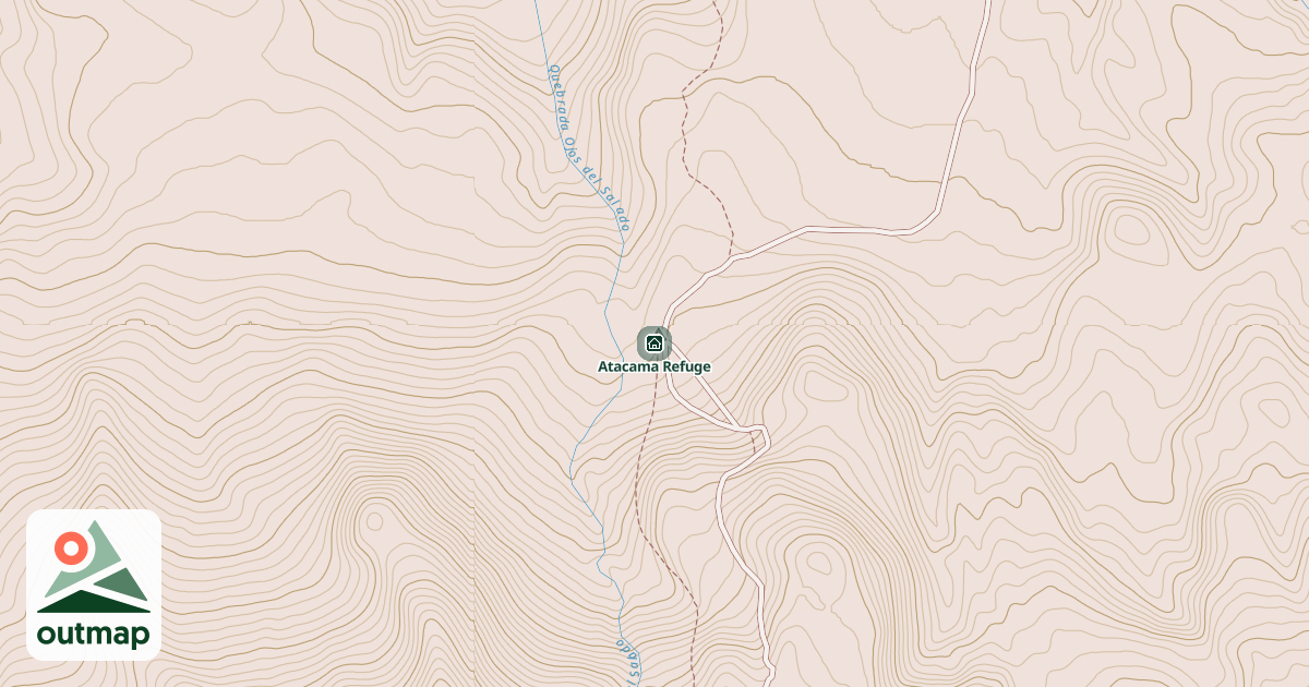 Map of Atacama Refuge