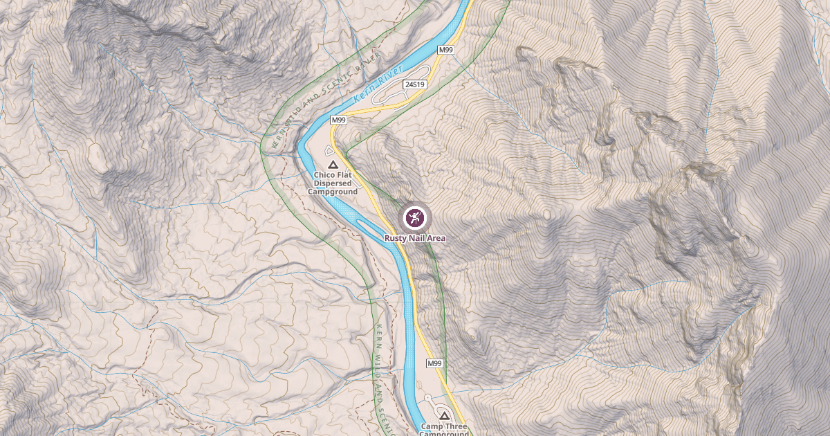 Map preview of Rusty Nail Area