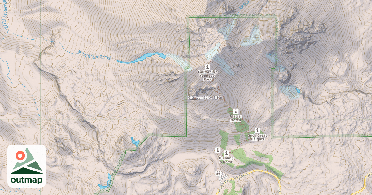 Map of Clast von Bulow
