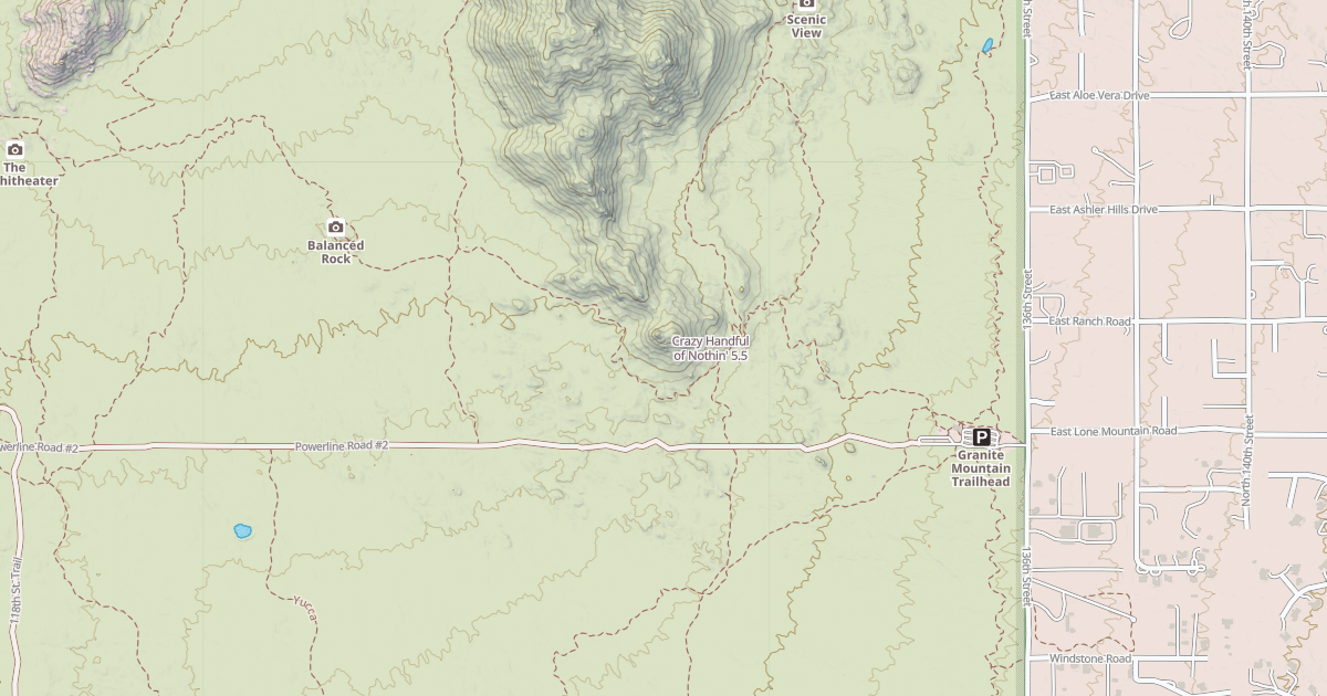 Map preview of Crazy Handful of Nothin'