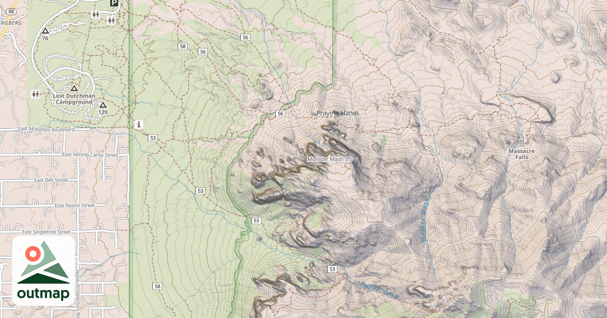 Map of Monster Mash