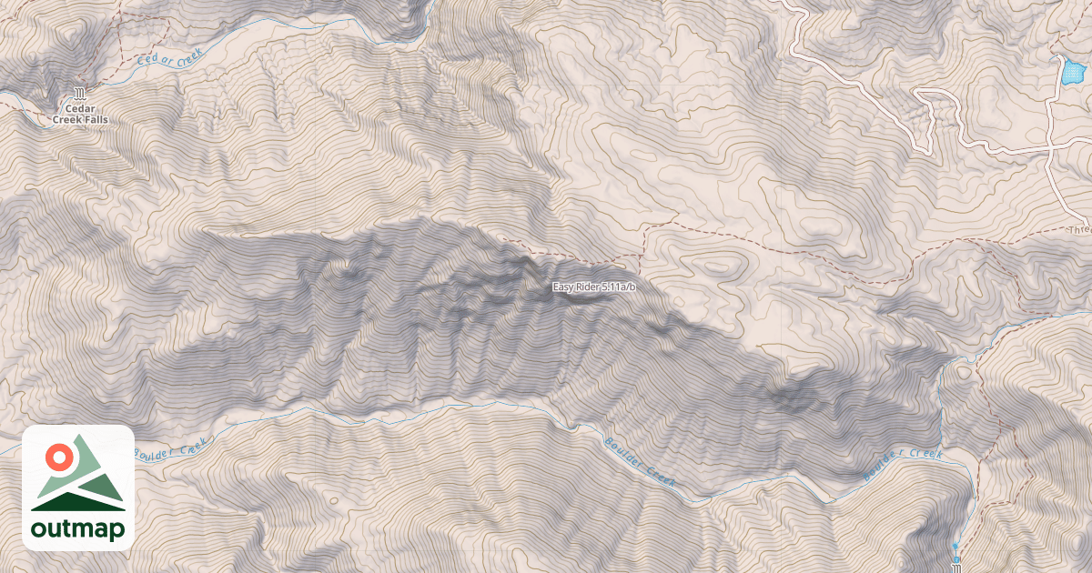 Map of Easy Rider