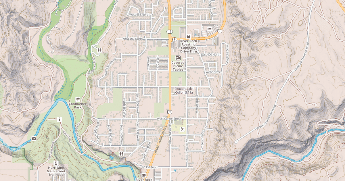 Map preview of Izquierda del Colibrí
