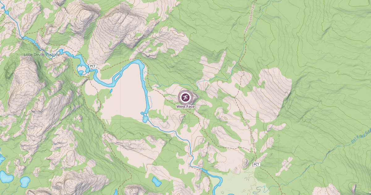 Map preview of West Face
