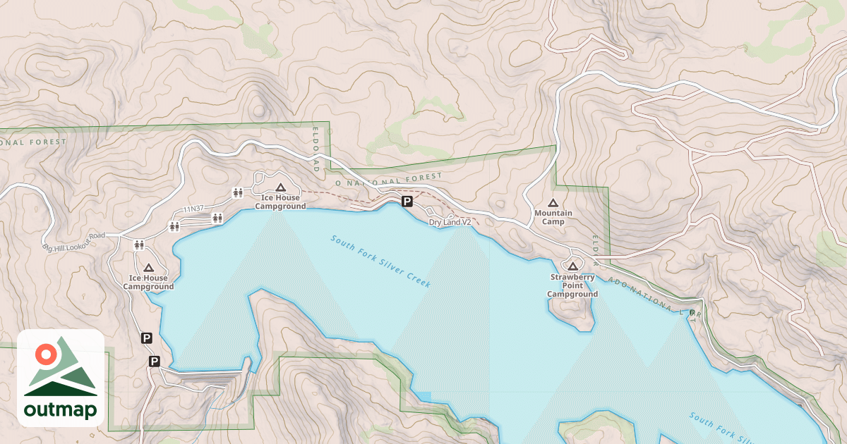 Map of Dry Land