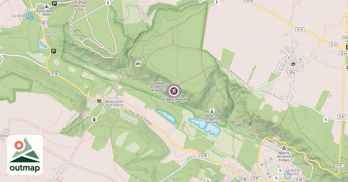Map of Le Petit Poucet
