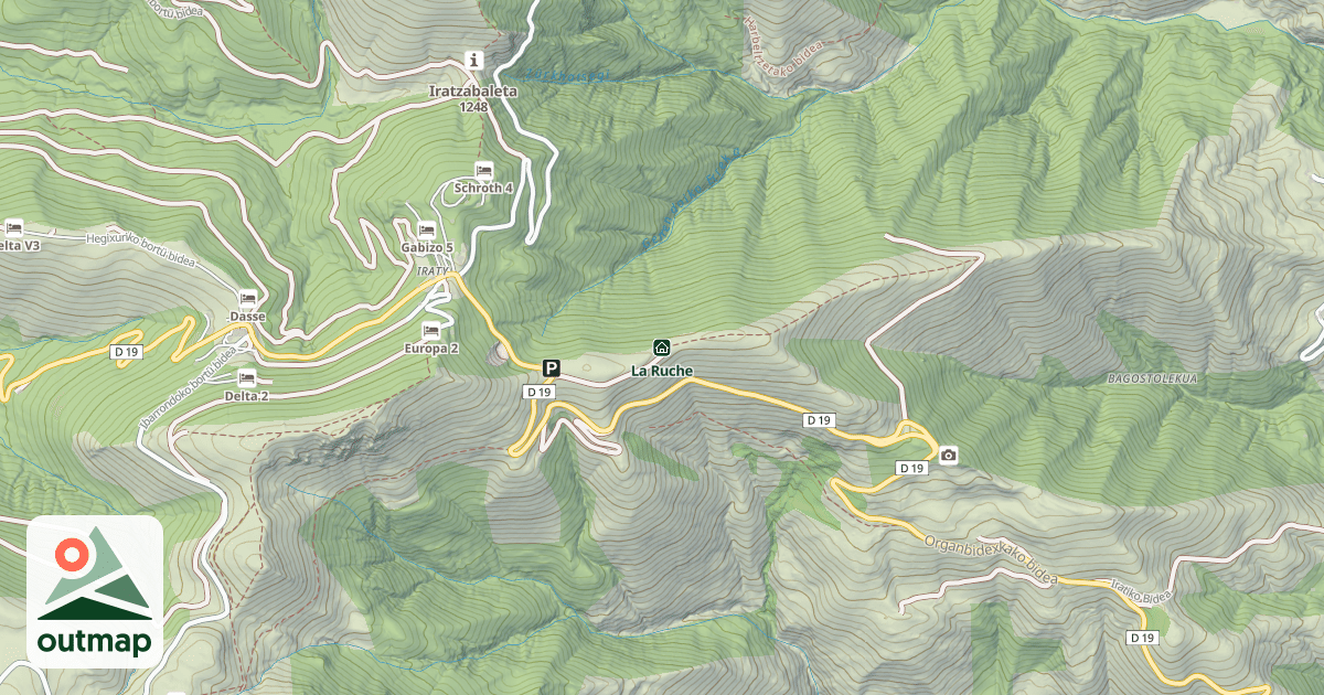 Map of La Ruche