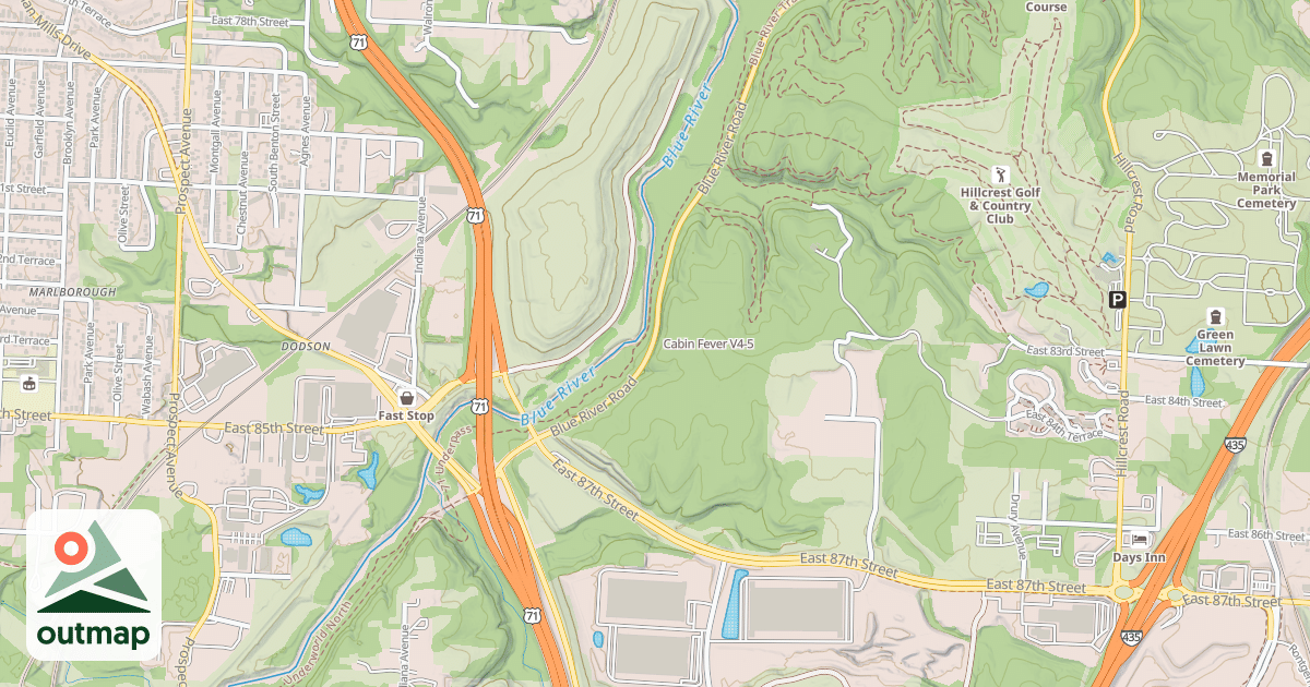 Map of Cabin Fever