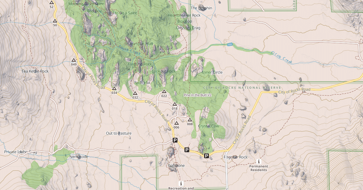 Map preview of Pine in the Butt