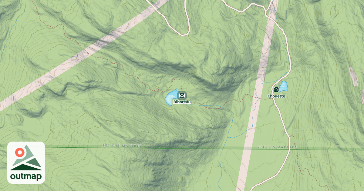 Map of Bihoreau
