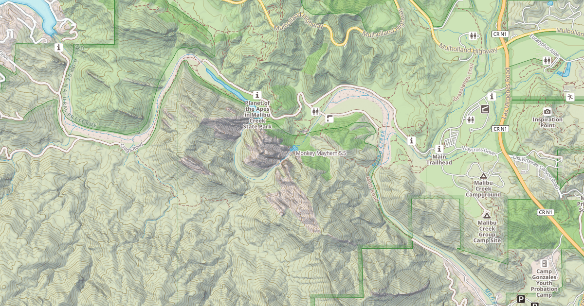 Map preview of Monkey Mayhem