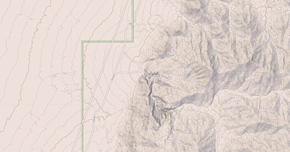 Map preview of Cave Route