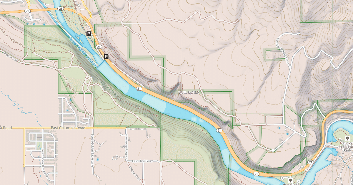 Map preview of Watts Up?