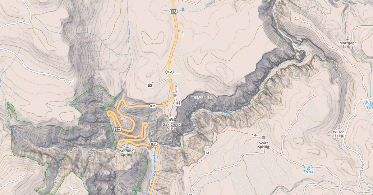 Map preview of Bush Rush