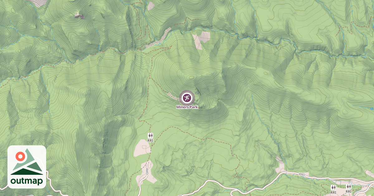 Map of Miners Park