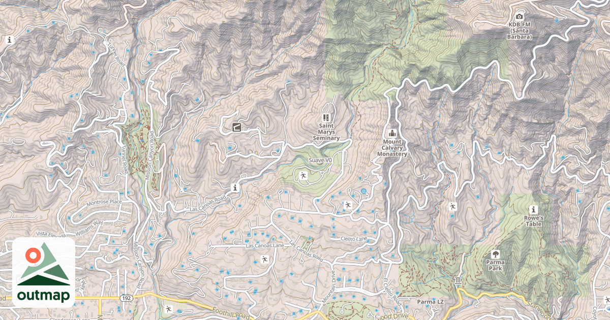 Map of Suave