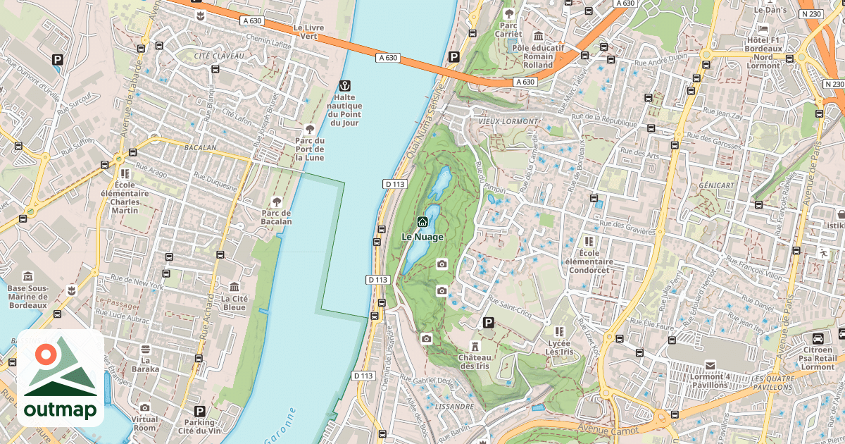 Map of Le Nuage