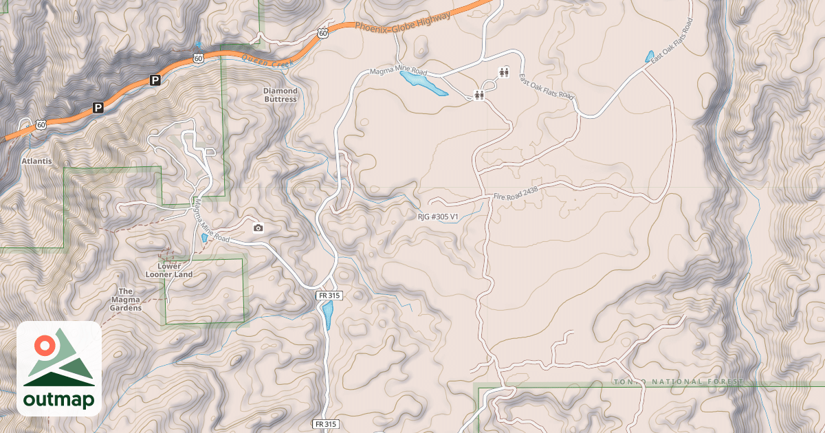 Map of RJG #305