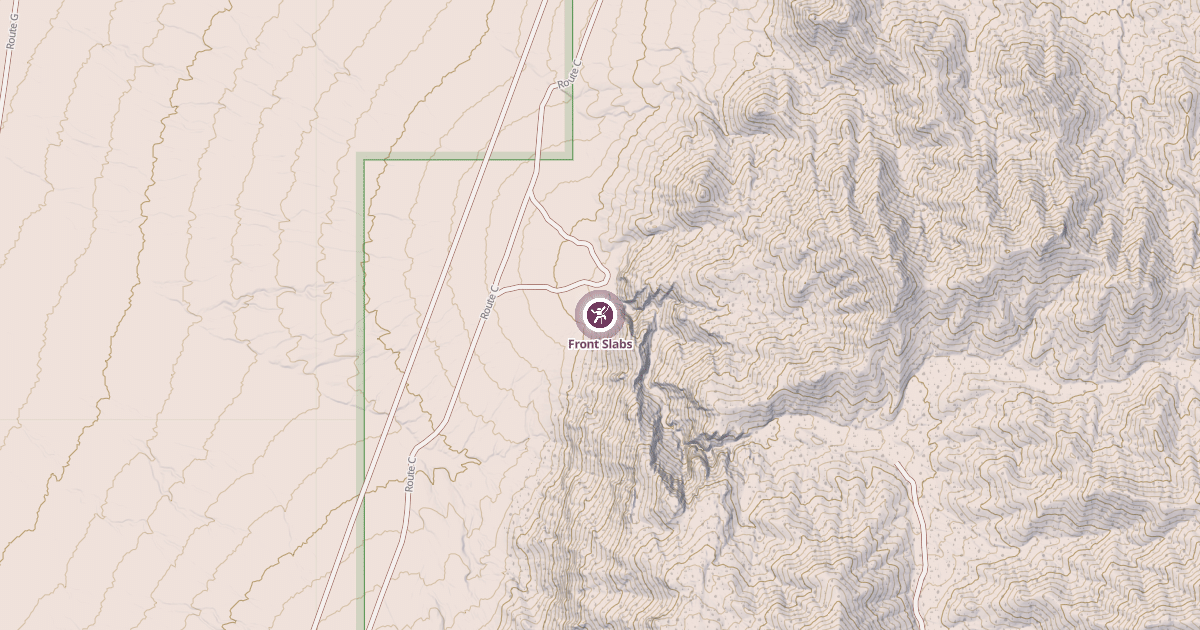 Map preview of Front Slabs