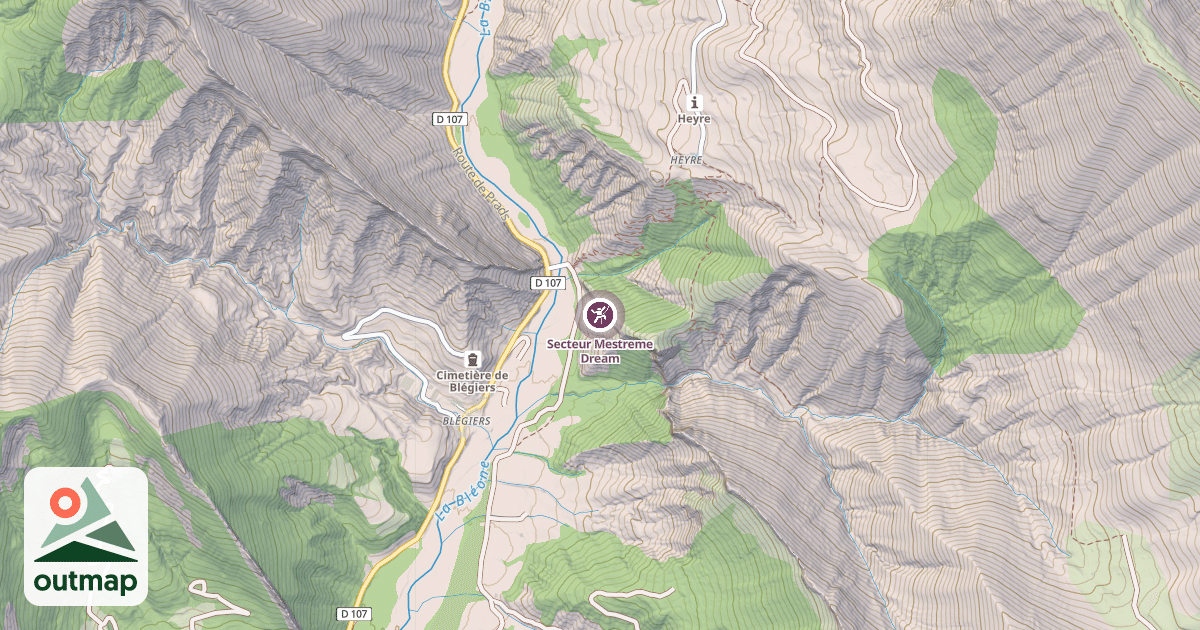 Map of Secteur Mestreme Dream