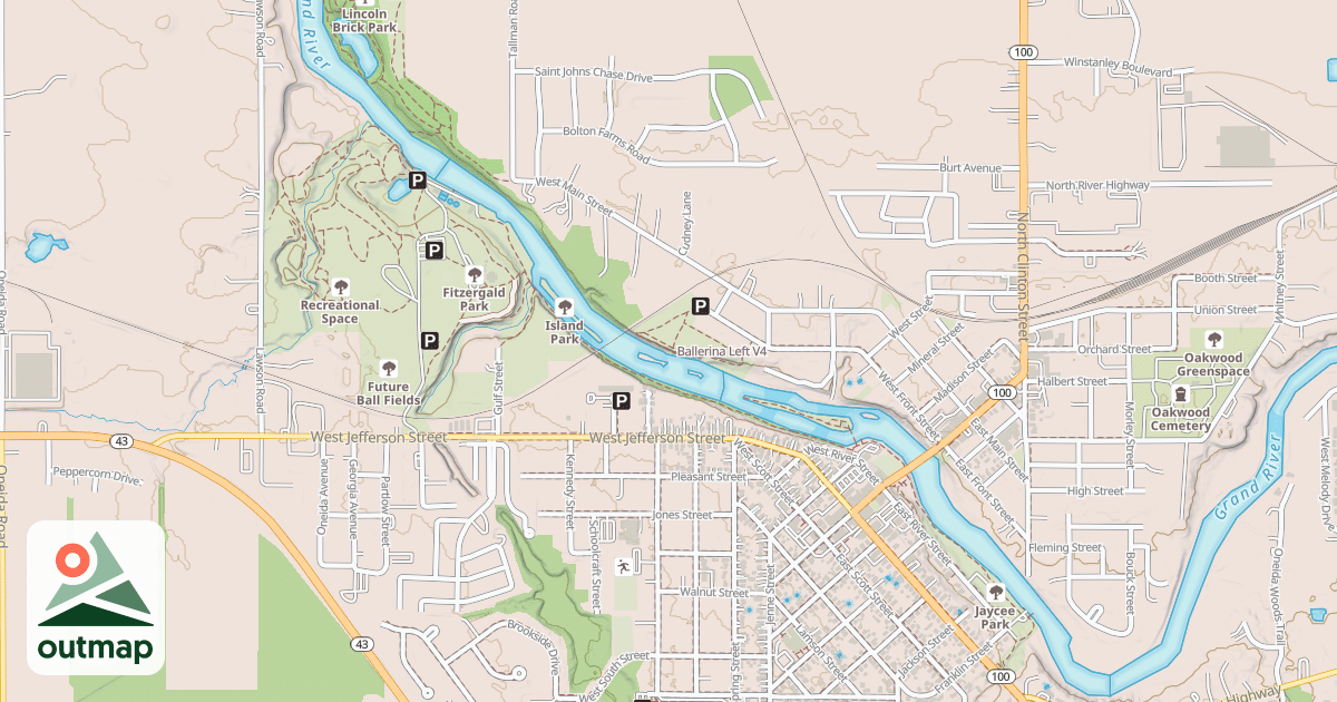 Map of Ballerina Left