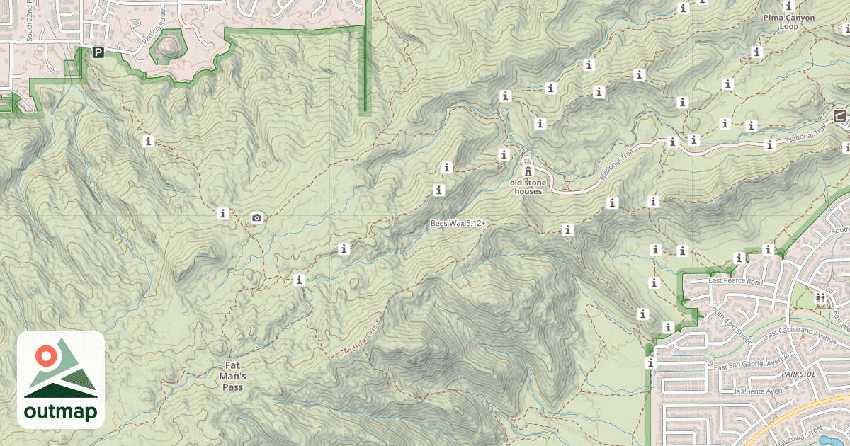 Map of Bees Wax
