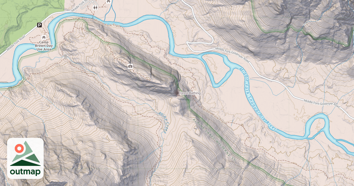 Map of Forest Bathing