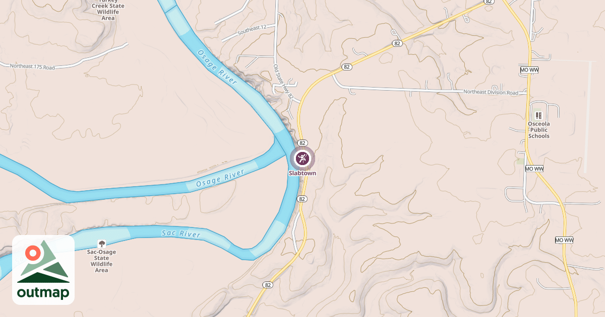 Map of Slabtown