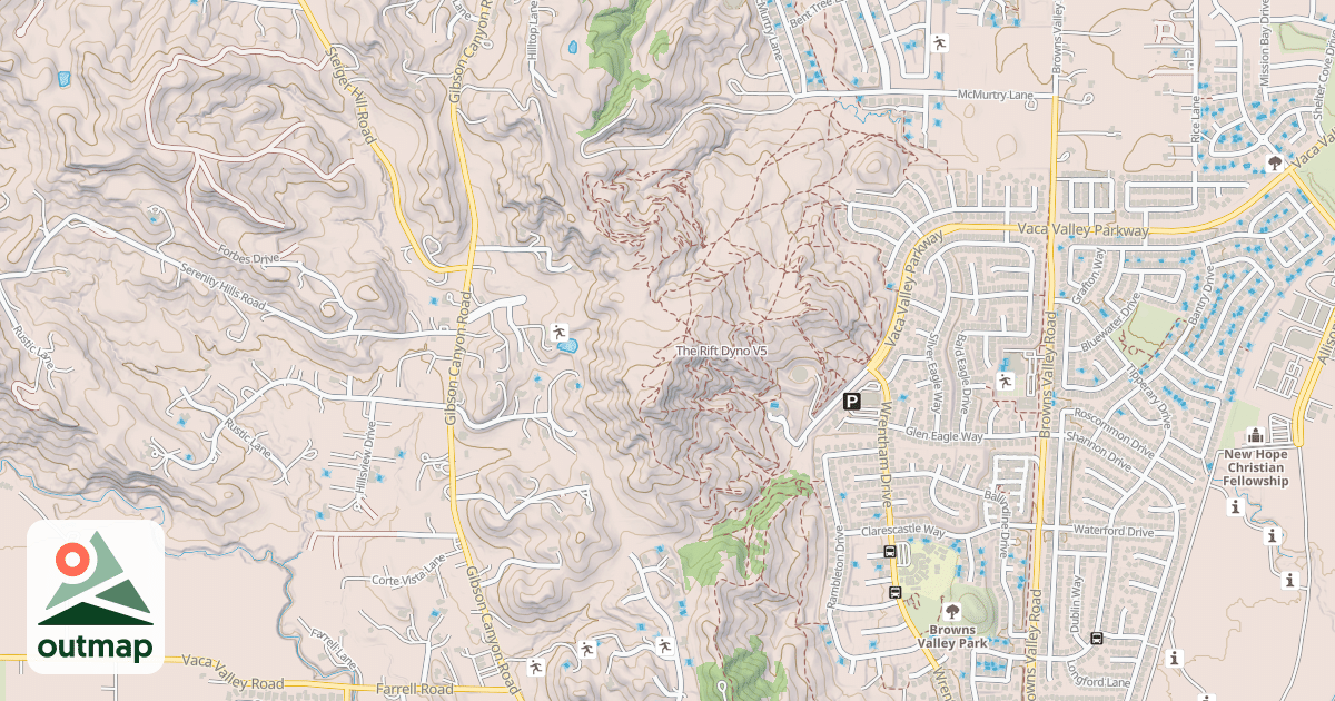 Map of The Rift Dyno