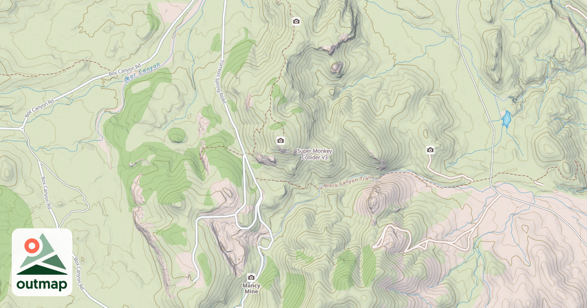 Map of Super Monkey Collider