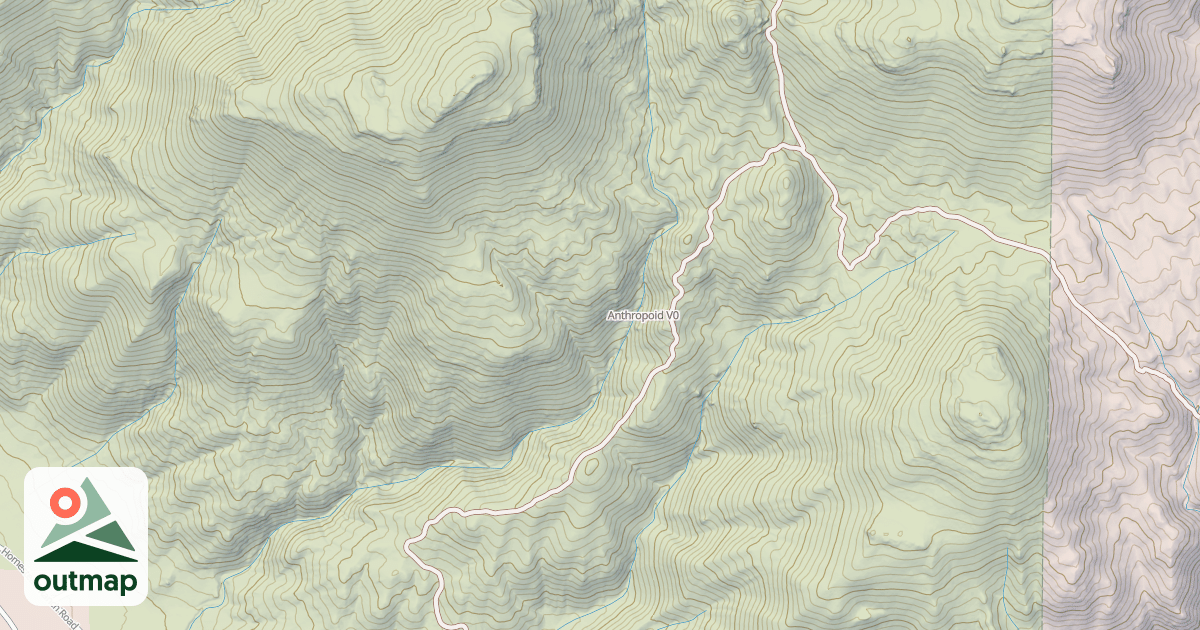 Map of Anthropoid