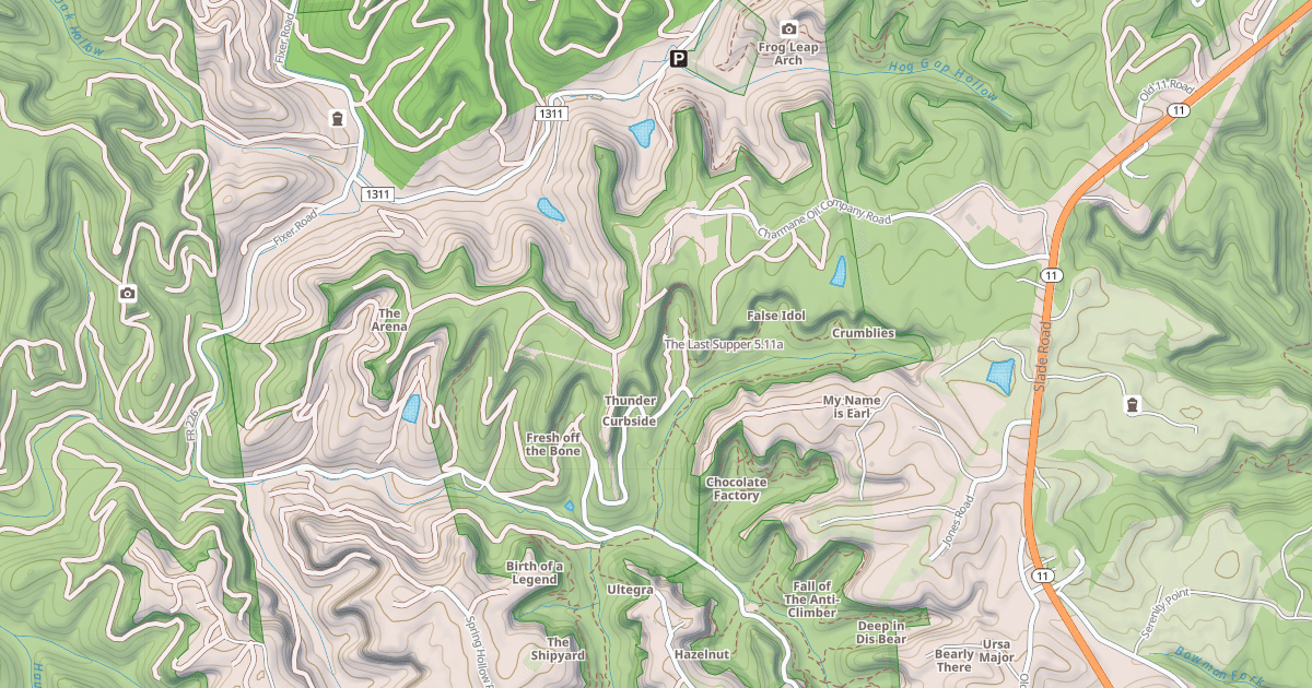 Map preview of The Last Supper