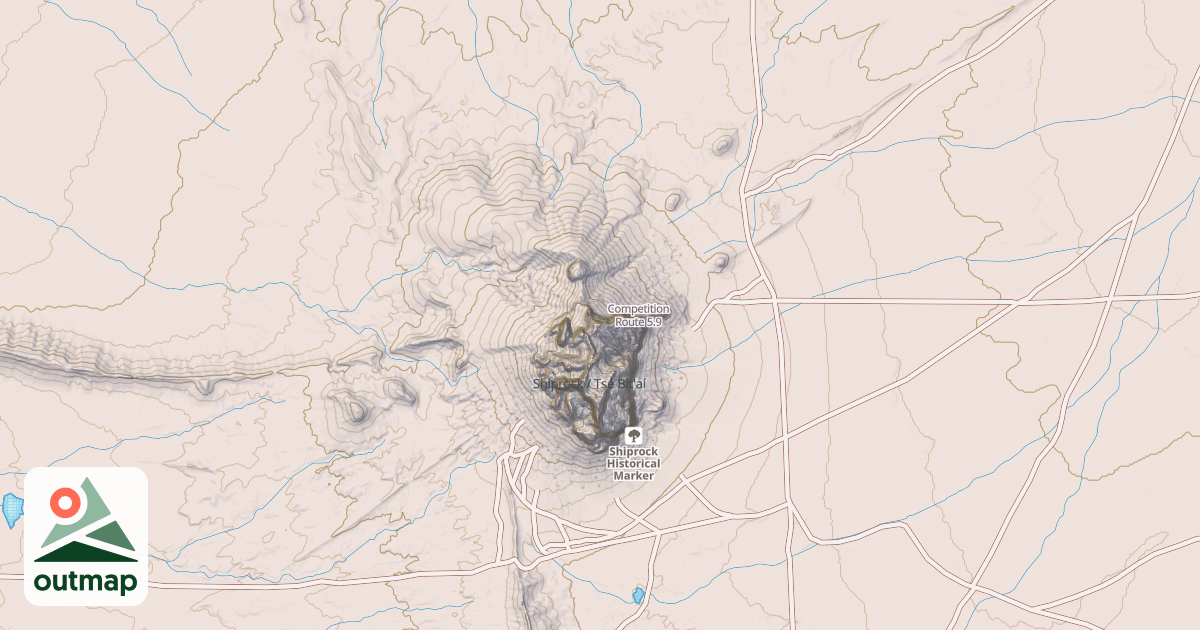 Map of Competition Route