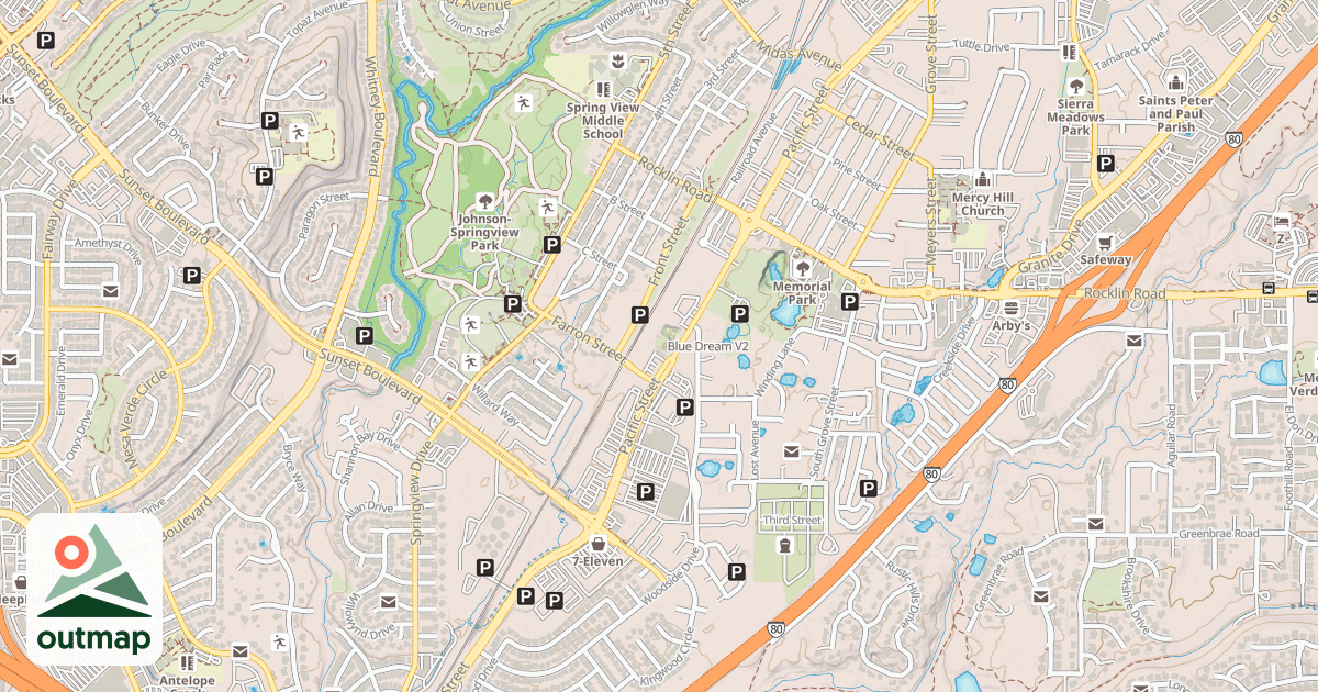 Map of Blue Dream