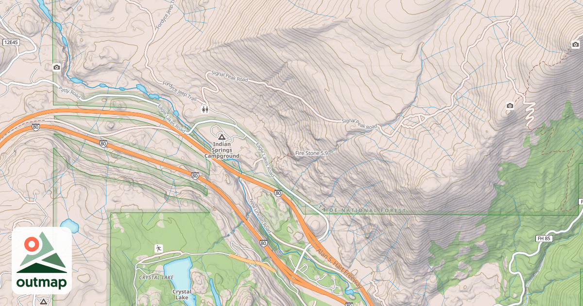 Map of Fire Stone
