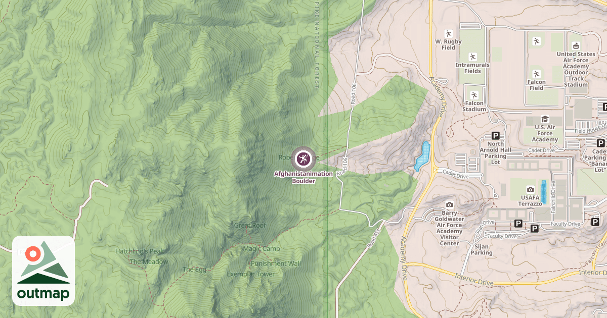 Map of Afghanistanimation Boulder